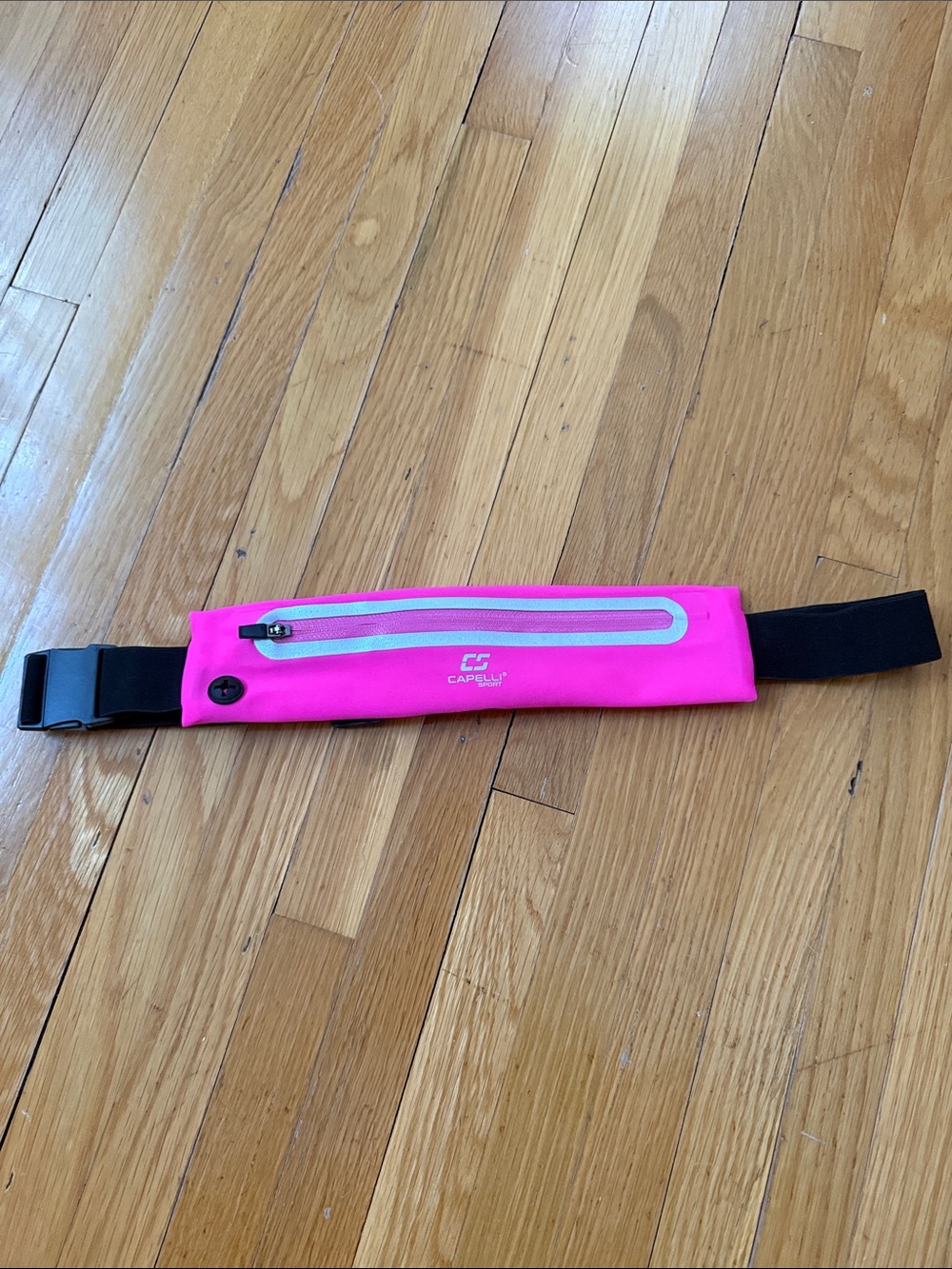 NWOT Capelli Sport Neon Pink Running Waist Belt